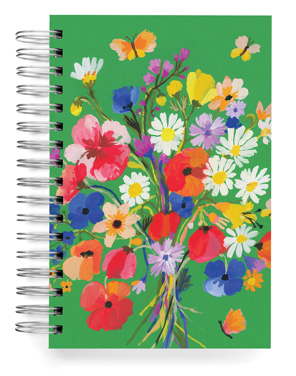 Bouquet On Green Jumbo Journal – Ecojotstore