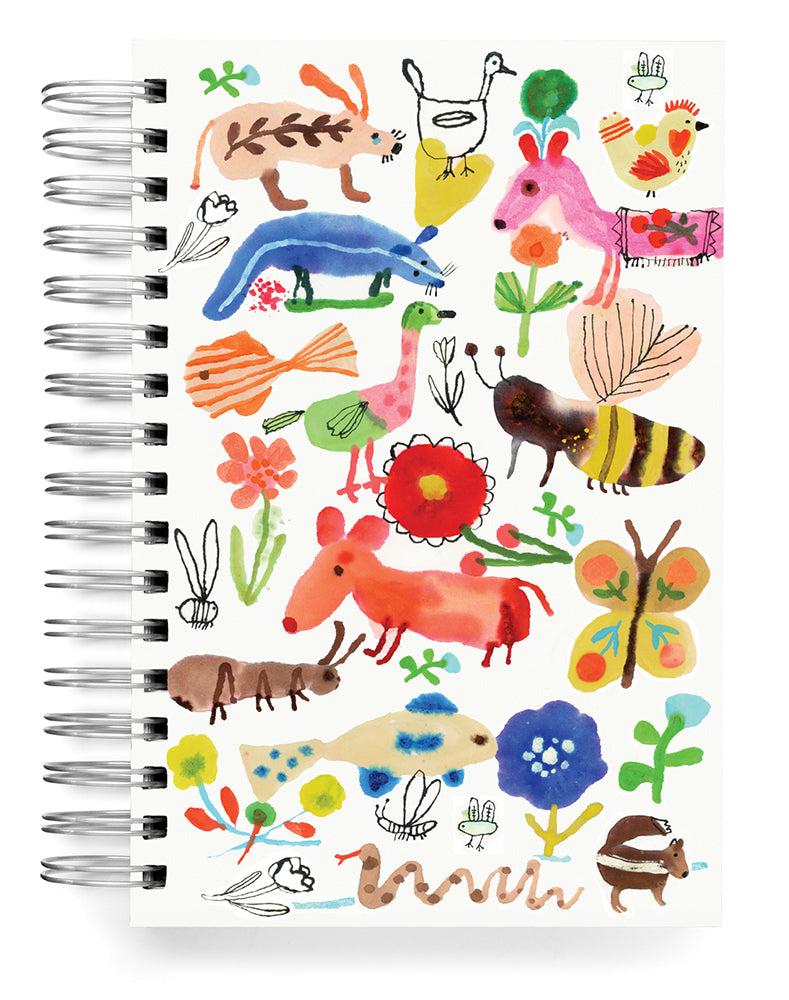 Animal Whimsy Jumbo Journal