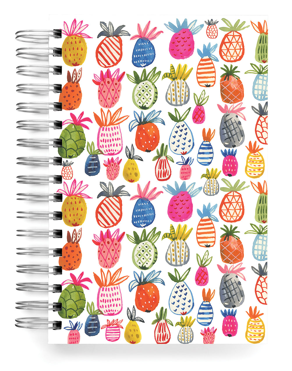 Pineapples white Jumbo Journal