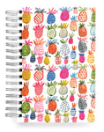 Pineapples white Jumbo Journal